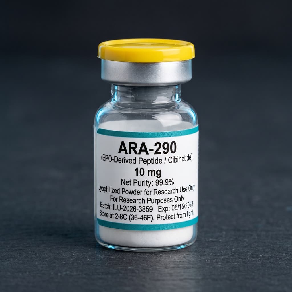 ARA-290 research peptide vial