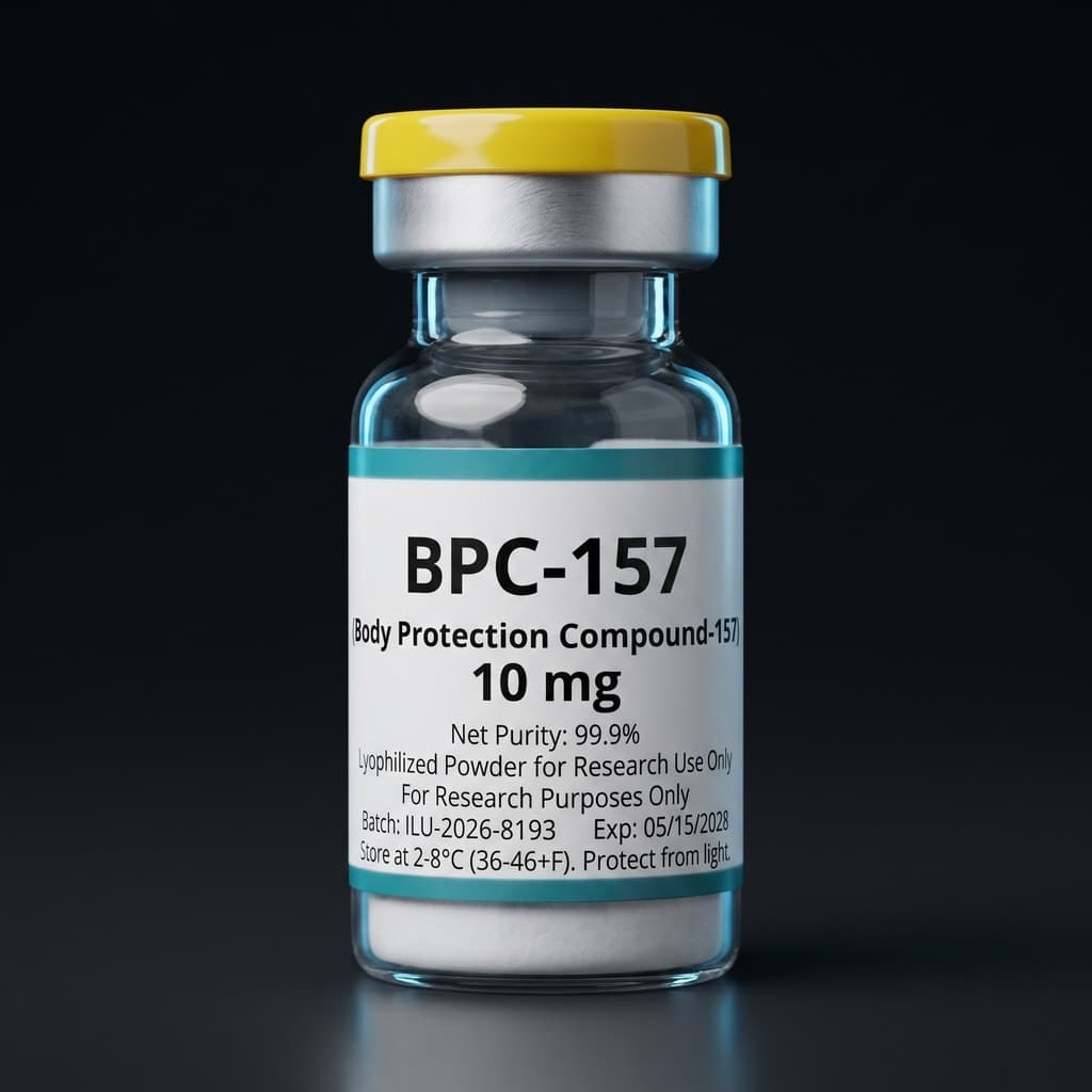 BPC-157 research peptide vial